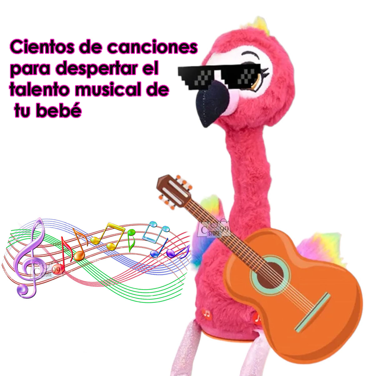 Miniatura 5 de Flamenco Bailarín Con Luces y Sonidos